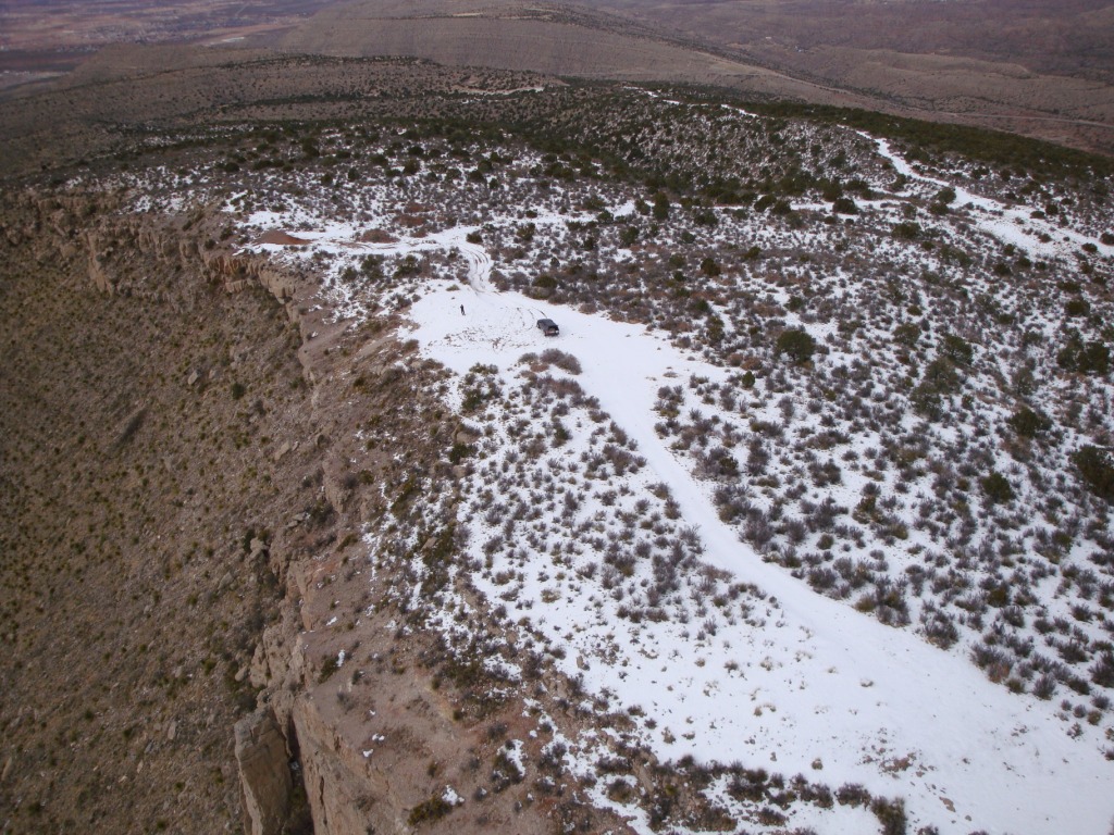 Dry Canyon in snow