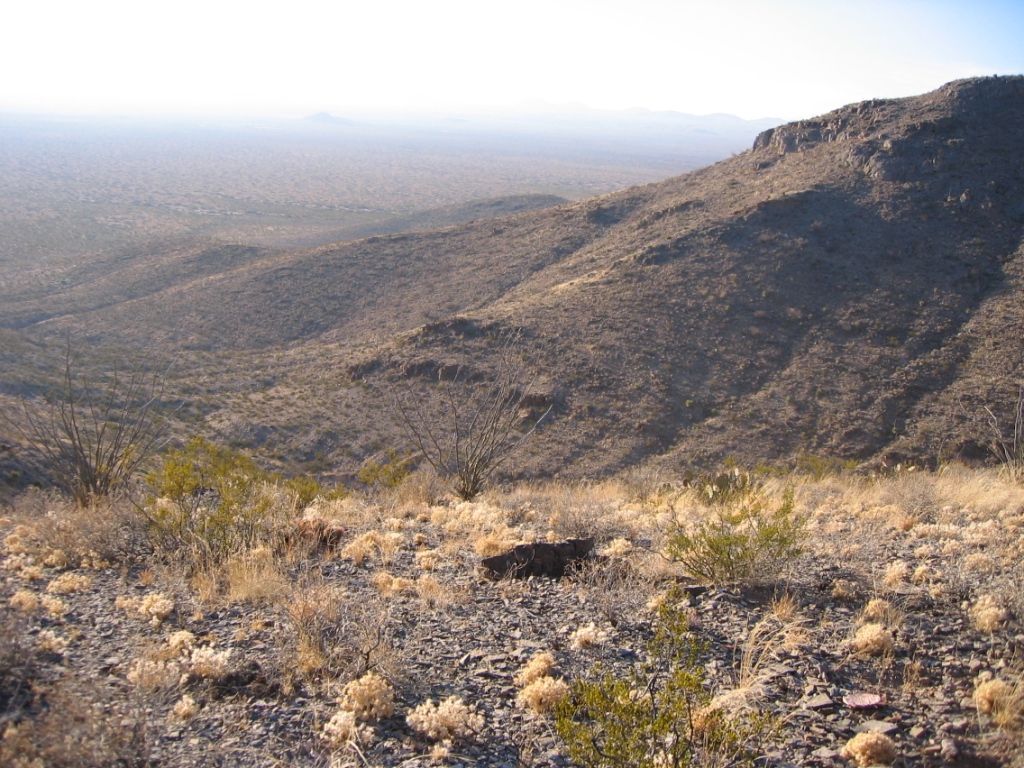 East Potrillo Mountains